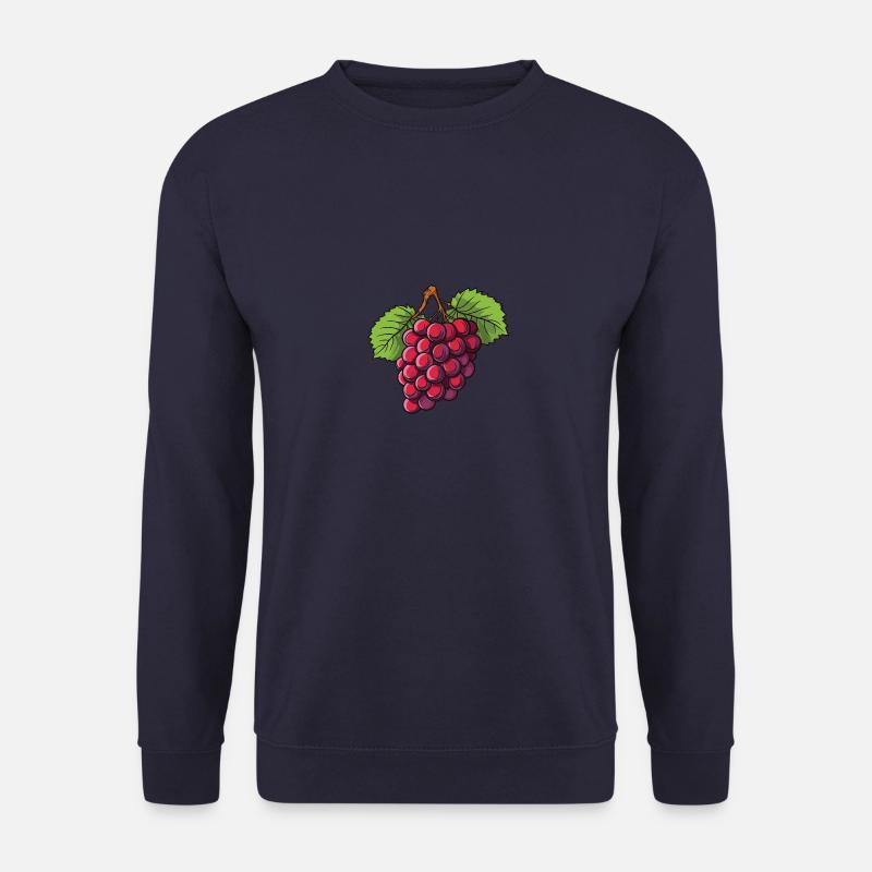 Grapes Fruit - Unisex Sweatshirt - navy