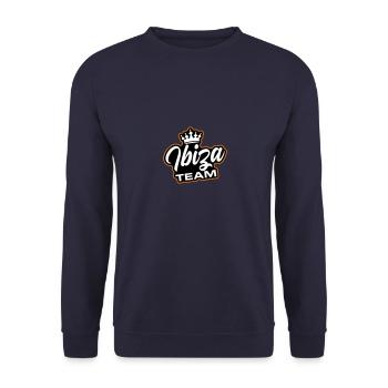 Ibiza Team - Unisex Sweatshirt - navy - Front - Alina (178cm) & Michal (187cm)