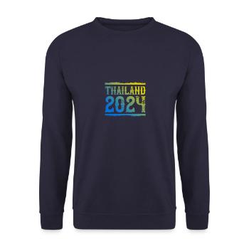Thailand 2024 - Unisex Pullover - Navy - Vorne - Alina (178cm) & Michal (187cm)