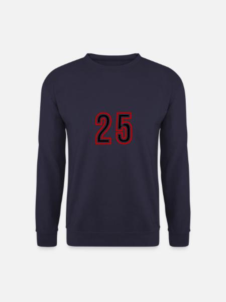 25 Number Years Jersey - Unisex Sweatshirt - navy
