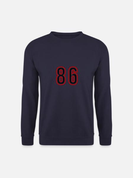 86 Nombre d’années Jersey - Sweat-shirt Unisexe - marine
