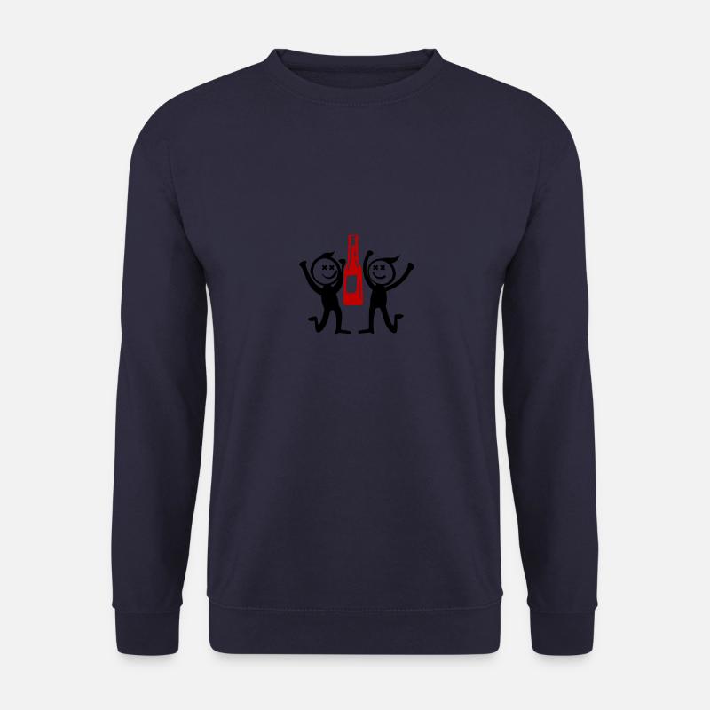 Junggesellenabschied Team Strichmännchen - Unisex Pullover - Navy