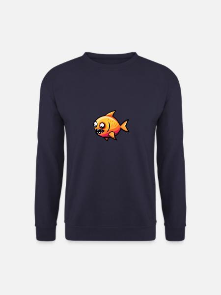 Goldfish Halloween Animal - Unisex Sweatshirt - navy