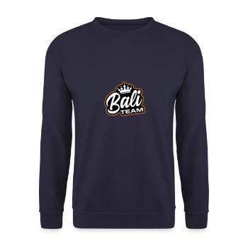 Bali Team - Unisex Sweatshirt - navy - Front - Alina (178cm) & Michal (187cm)