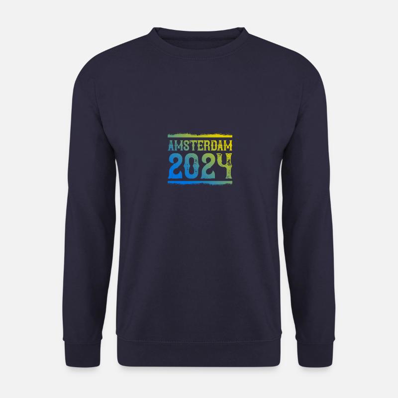 Amsterdam 2024 - Unisex Pullover - Navy