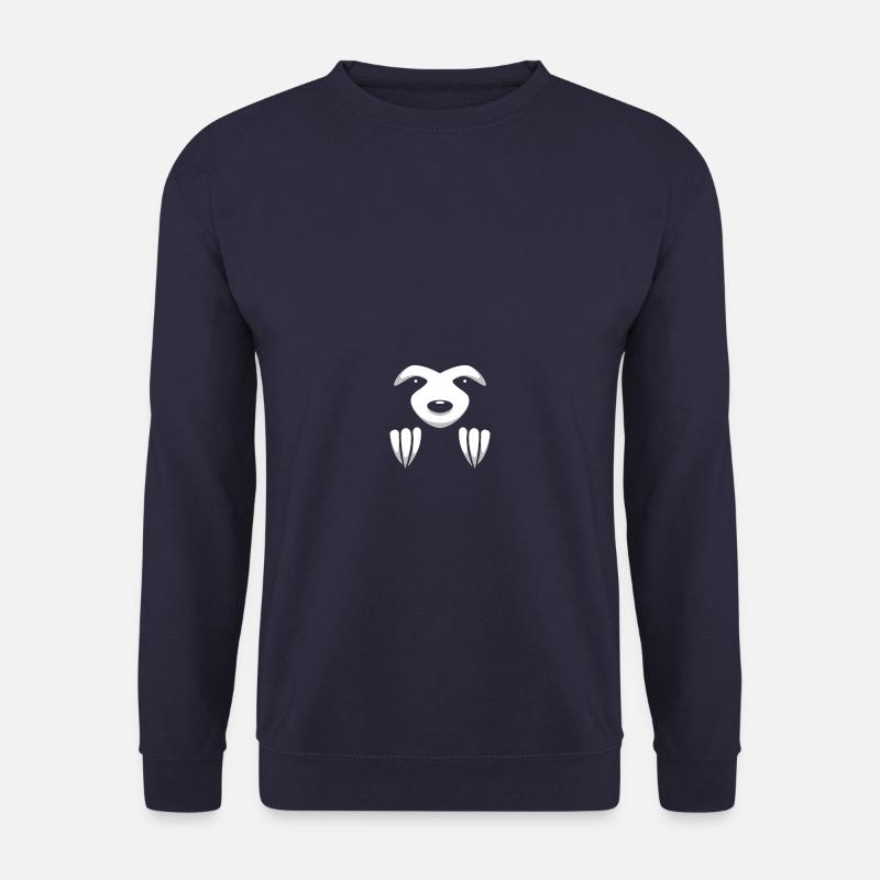 Sloth face - Unisex Sweatshirt - navy