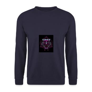 Neon Tiger - Unisex Pullover - Navy - Vorne - Alina (178cm) & Michal (187cm)