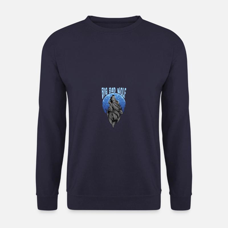 Big Bad Wolf - Unisex Sweatshirt - navy