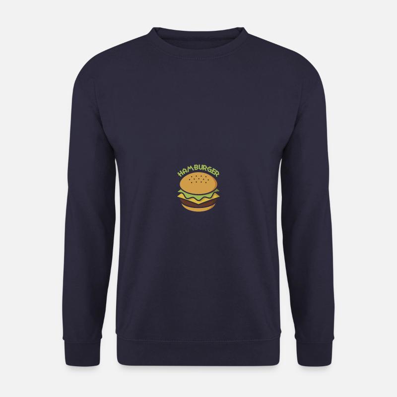 Hamburger - Unisex Pullover - Navy