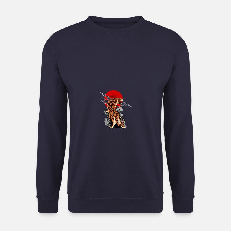 tiger - Unisex Pullover - Navy