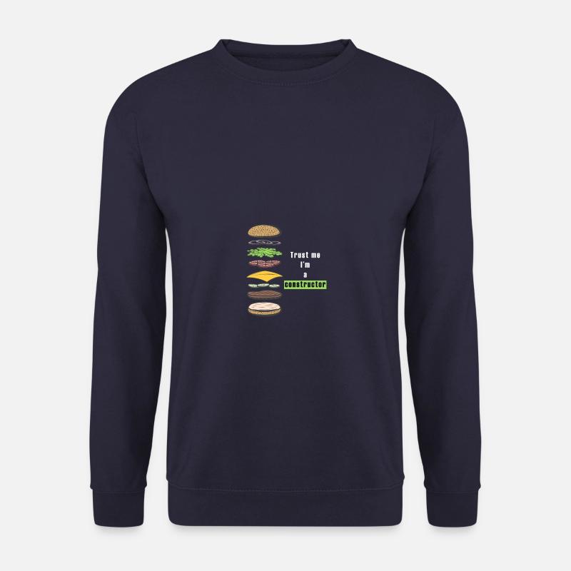 burger - Unisex Pullover - Navy