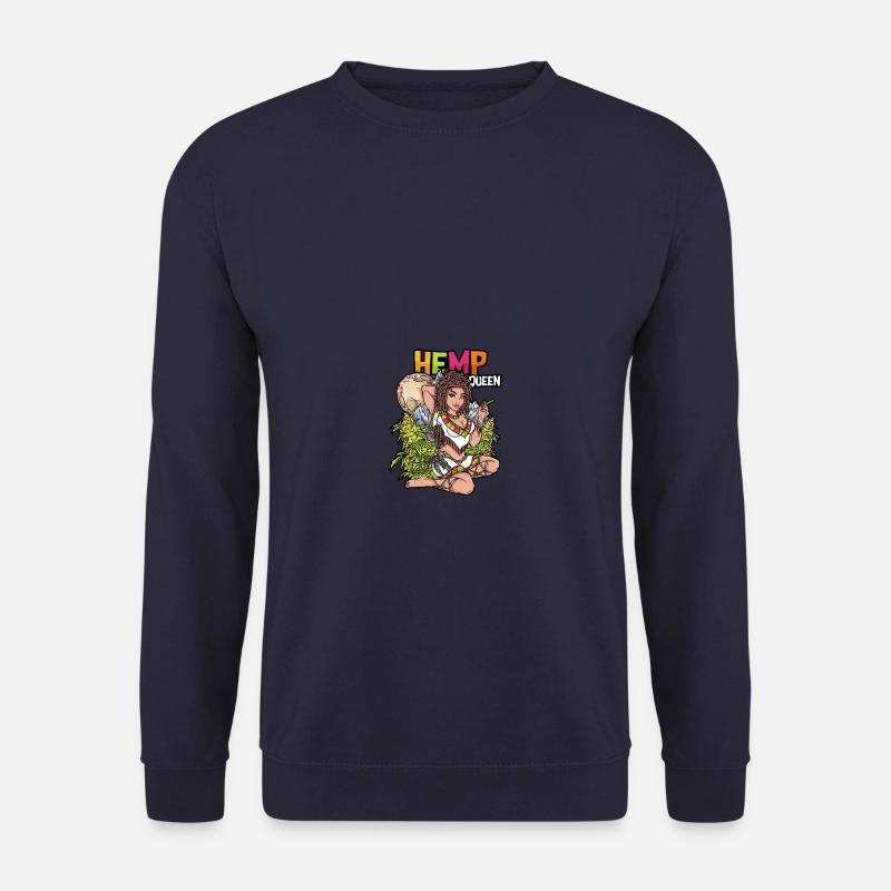 Hanf Königin - Unisex Pullover - Navy