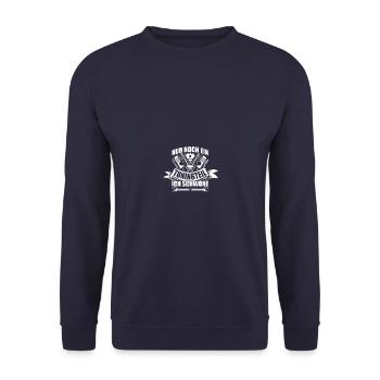 Tuning KFZ-Mechaniker Auto Tuner - Unisex Pullover - Navy - Vorne - Alina (178cm) & Michal (187cm)