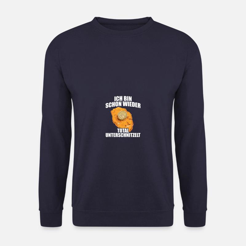 Total unterschnitzelt Schnitzel - Unisex Pullover - Navy
