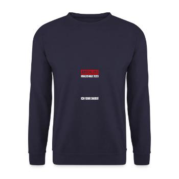 Abschluss Realschule 2023 Realschulabschluss - Unisex Pullover - Navy - Vorne - Alina (178cm) & Michal (187cm)
