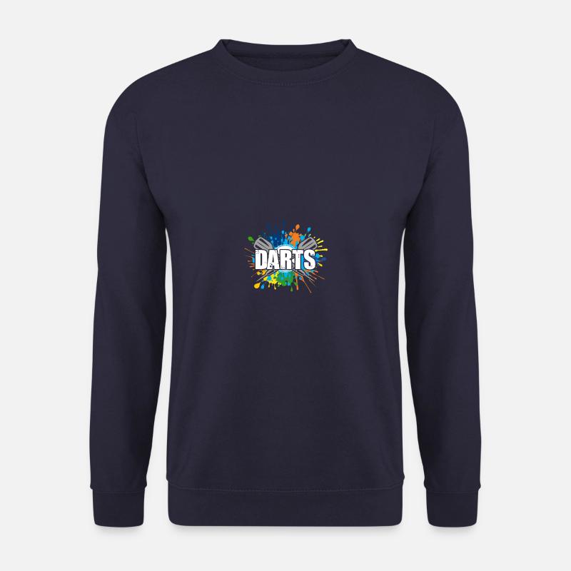 Dartspieler Darts Dart - Unisex Pullover - Navy