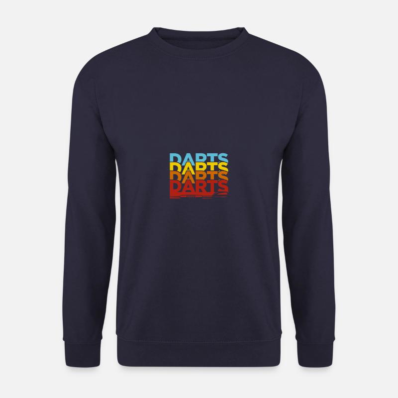 Dartspieler Darts Dart - Unisex Pullover - Navy