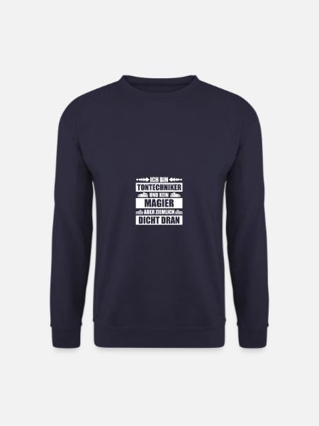 Tontechniker Magier Toningenieur Tonmeister - Unisex Pullover - Navy