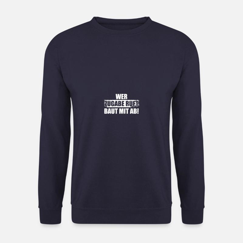 Zugabe Lichttechniker Light-Crew Lichttechnik - Unisex Pullover - Navy