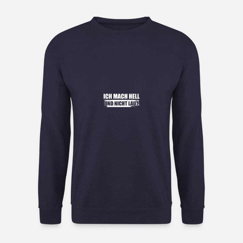 Mach hell Lichttechniker Light-Crew Lichttechnik - Unisex Pullover - Navy