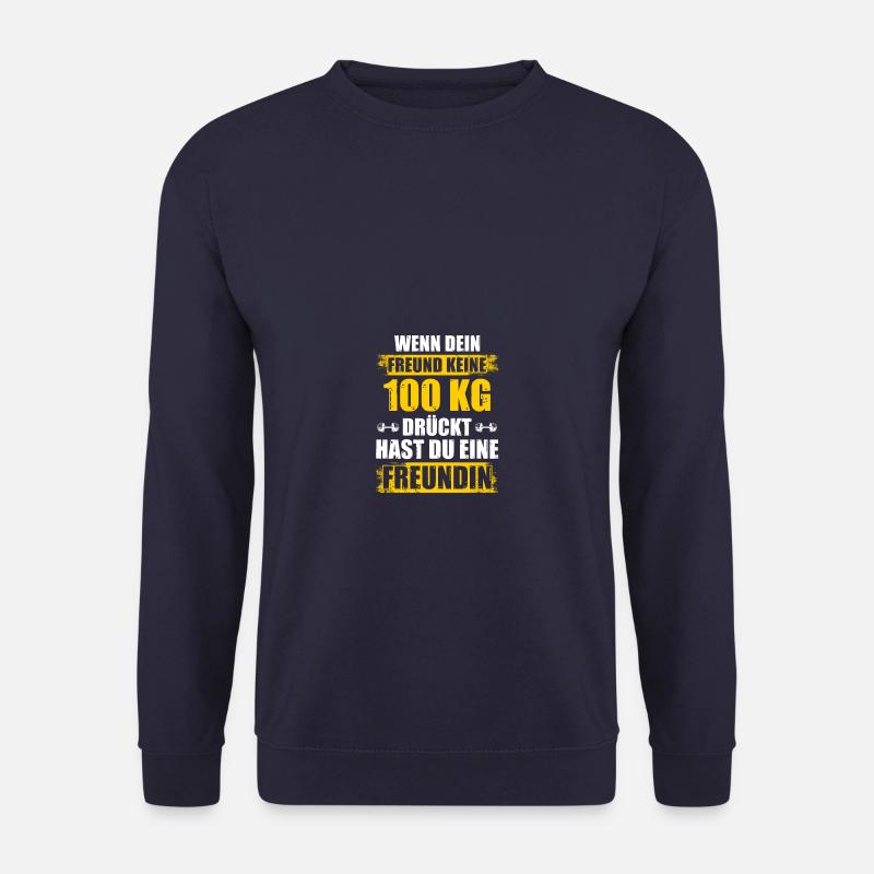 Dein Freund Bodybuilding Bodybuilder Kraftsport - Unisex Pullover - Navy