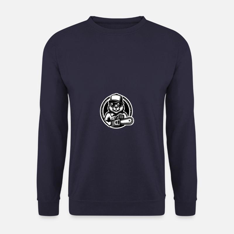 Castors Menuiserie Bûcherons Bûcherons - Sweat-shirt Unisexe - marine