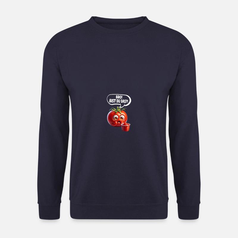 Bro! Bist du das?! Tomate Tomaten - Unisex Pullover - Navy