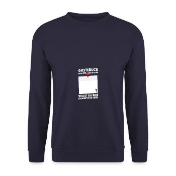 30th Birthday Born 1994 Birthday Gift - Unisex Sweatshirt - navy - Front - Alina (178cm) & Michal (187cm)
