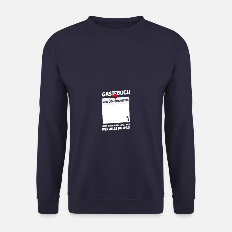 36. Geburtstag Geboren 1988 Geburtstagsgeschenk - Unisex Pullover - Navy