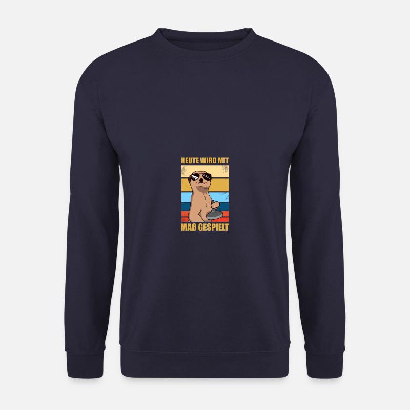 Curling, Curling, Curling, Curling - Unisex sweater - marineblå