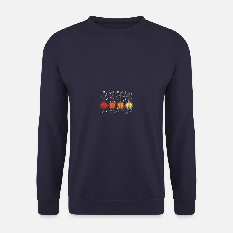 Country Bluegrass Banjo Player - Unisex Pullover - Navy