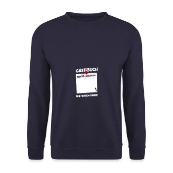 47th Birthday Born 1978 Birthday Gift - Unisex Sweatshirt - navy - Front - Alina (178cm) & Michal (187cm)