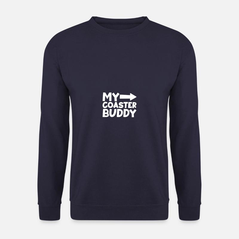 Coaster Buddy Freizeitpark Achterbahn - Unisex Pullover - Navy