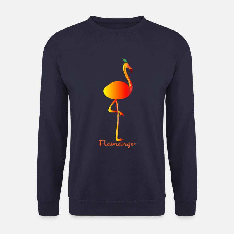 Flamingo Mango - Unisex Sweatshirt - navy
