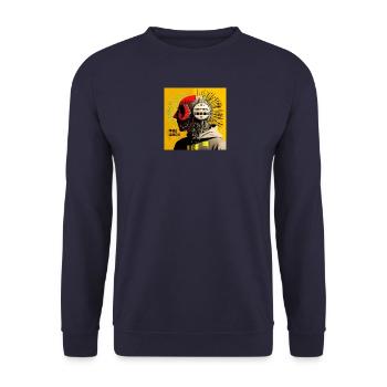 LFO Punk 2 - Unisex Pullover - Navy - Vorne - Alina (178cm) & Michal (187cm)