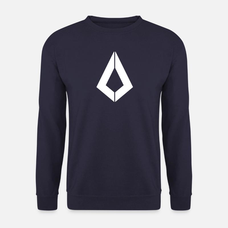 Triangles - Unisex Sweatshirt - navy