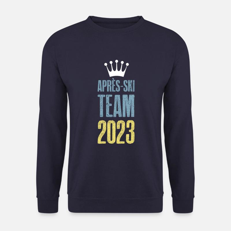 Après-ski 2023 Krone - Sweat-shirt Unisexe - marine