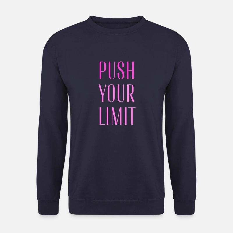 PUSH YOUR LIMIT - Unisex Pullover - Navy