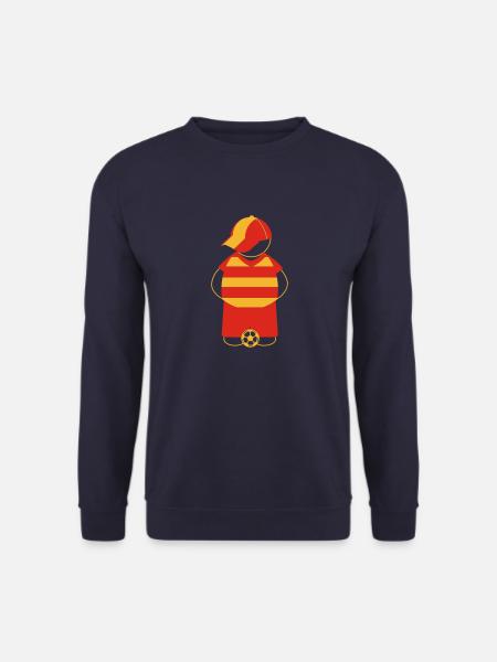 Supporter Lens floqué - Sweat-shirt Unisexe - marine
