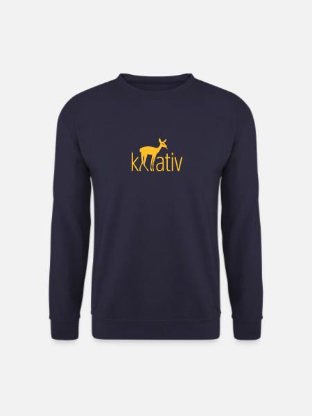 kREHativ kreativ - Unisex Pullover - Navy