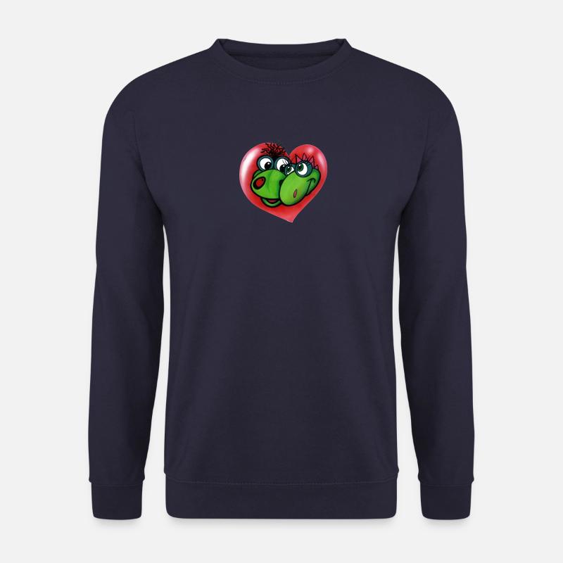 Poldi und Pummelzacken von HALLO SPENCER - Unisex Pullover - Navy