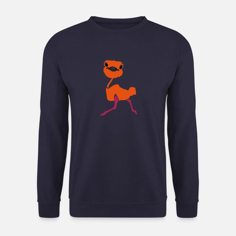lustiger Strauß 2 - Unisex Pullover - Navy