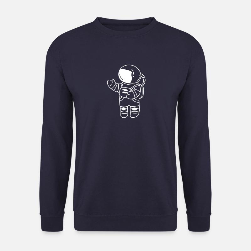Cute Astronaut Space - Unisex Sweatshirt - navy