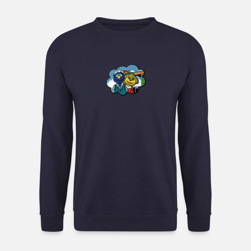 Elvis und Lulu von HALLO SPENCER - Unisex Pullover - Navy