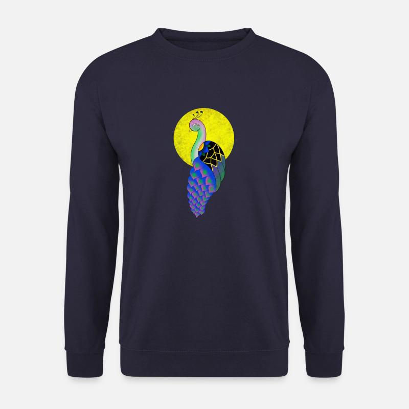 Pfau - Unisex Pullover - Navy