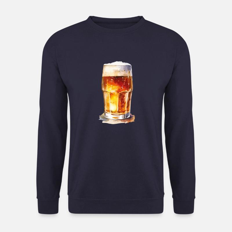 bier - Unisex Pullover - Navy