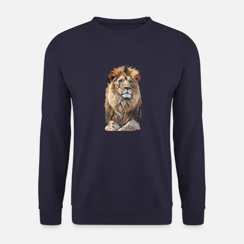 Löwe - Unisex Pullover - Navy