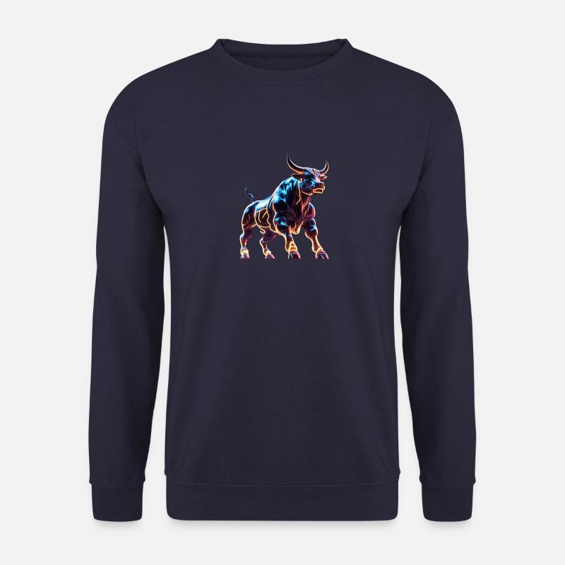 Stier - Unisex Pullover - Navy
