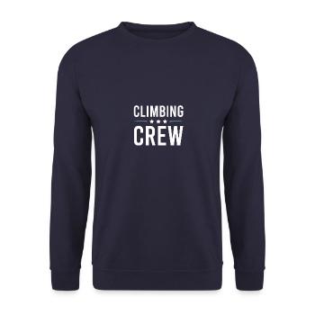 Climbing Crew - Unisex Pullover - Navy - Vorne - Alina (178cm) & Michal (187cm)
