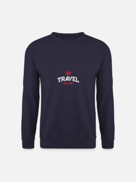 Équipe de voyage - Sweat-shirt Unisexe - marine